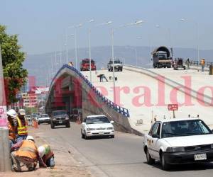 El mismo tramo tiene el paso compartido que se encuentra a su izquierda, y que será empleado como carril para el Trans 450.