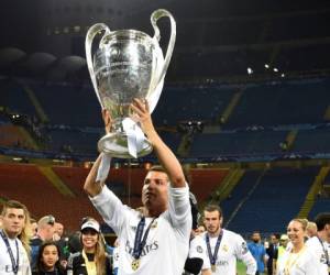 Aunque no fue su mejor partido, Cristiano Ronaldo fue el anotador del penal decisivo en la final de la Champions League que le permitió al Real Madrid llevarse la undécima, foto: AFP.