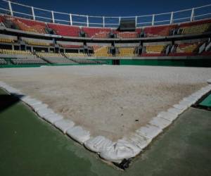 Así permanece el centro de tennis de los Juegos Olímpicos de Río 2016 (Foto: AFP / Deportes EL HERALDO Honduras)
