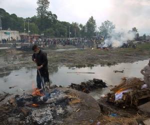 Zonas afectadas por fuerte sismo en Nepal.