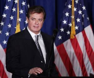 Paul Manafort, expresidente de la campaña de Donald Trump (Foto: AFP)
