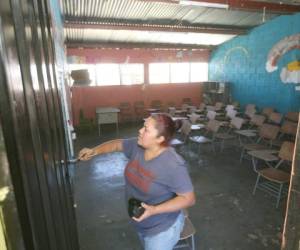 El Centro Educativo Básico León Alvarado ha mejorado sus condiciones gracias al apoyo de los padres de familia.