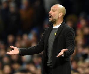 El español Pep Guardiola es entrenador del Manchester City de Inglaterra. (AFP)
