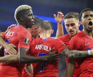 Paul Arriola abrió el marcador a los 28 minutos. Foto: AP