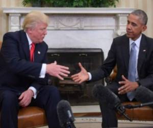 El presidente estadounidense, Donald Trump, acusó este sábado a su antecesor, Barack Obama, de intervenir su teléfono durante la campaña electoral del año pasado
