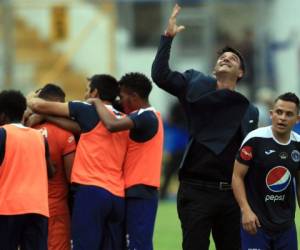 La celebración del pase a la final de este torneo, dedicándoselo a su madre.