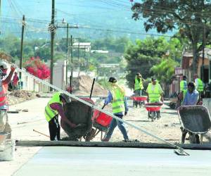 Una amplia ejecución de proyectos se desarrolló en la comuna a través de fondos propios del gobierno central y los cooperantes.