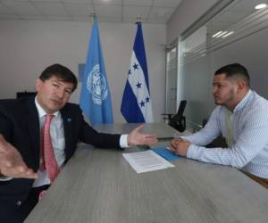 El representante de la Organización de las Naciones Unidas (ONU) en Honduras, Igor Garafulic, comentó sobre los avances que ha tenido con siete posibles mediadores del diálogo nacional. (Foto: El Heraldo)