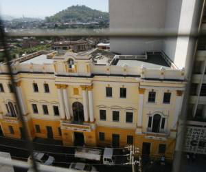 El Palacio Municipal, una vista frontal del edificio que podría convertirse en un museo que albergue la historia de la ciudad (Foto: El Heraldo Honduras/ Noticias de Honduras)
