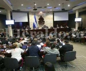 El Congreso Nacional de Honduras reanudó la tarde de este martes la discusión en tercer y último debate del paquete de reformas penales, foto: Johny Magallanes / EL HERALDO.