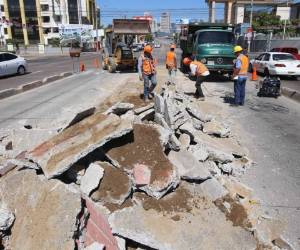 Unos 12 megaproyectos han anunciado las autoridades edilicias que se ejecutarán este año en la capital de Honduras (Foto: EL HERALDO Honduras / Noticias de Honduras)