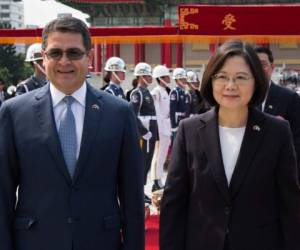 El pasado 3 de octubre el presidente de la República, Juan Orlando Hernández, fue recibido por Tsai Ing-wen en Taiwán.