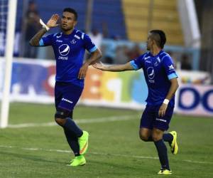 Carlos Discua anotó el segundo gol del Motagua.
