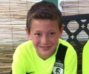 Tysen Benz tenía 11 años de edad y se suicido por una depresión tras una broma de su novia.