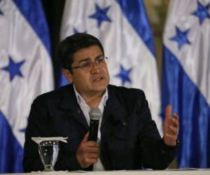 El presidente de Honduras, Juan Orlando Hernández, recibió luz verde este miércoles para correr por la reelección, foto: Casa Presidencial.