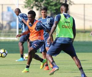 La Selección de Honduras sigue preparando su duelo de los cuartos de final de la Copa Oro, aún y cuando no tiene certeza del rival que enfrentará en estas instancias (Foto: Ronal Aceituno/OPSA)