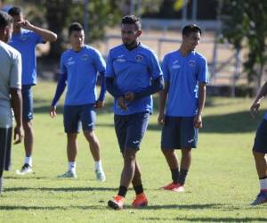 Carlos Discua entrena a plenitud para sacar los tres puntos en el clásico ante Real España... (Foto: El Heraldo Honduras/ Noticias de Honduras)