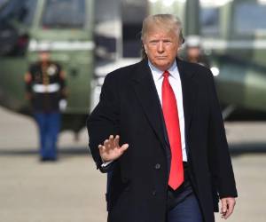 Los defensores de Trump ya han enviado argumentos a la Corte pidiendo que anule las decisiones de los tribunales. Agencia AFP.