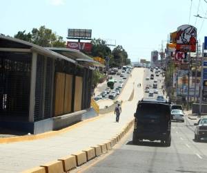 Los capitalinos sienten que la circulación en los bulevares Centroamérica y Suyapa se ha sacrificado con la obra.