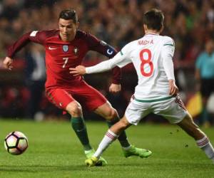 Cristiano Ronaldo anotó dos goles en el duelo ante Hungría este sábado (Fotos: Agencias/AFP)