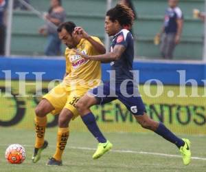 Motagua ante Real España en el duelo de vuelta por las semifinales del Clausura de la Liga Nacional (Foto: Juan Salgado / Grupo Opsa)