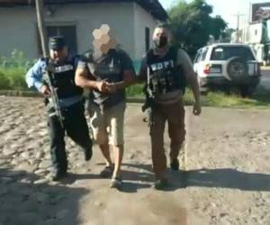 El detenido ya fue remitido a la Fiscalía correspondiente para continuar con el proceso correspondiente por ley.