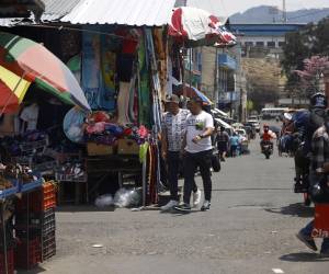 Algunas calles de Comayagüela ya lucen más libres, los operativos seguirán en la zona.