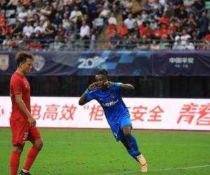 Rubilio Castillo fue uno de los jugadores más importantes del Nantong Zhiyun FC