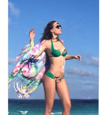 Belinda sorprende en las redes por el tamaño de su cintura