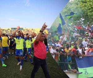 Estas son las imágenes que dejó la caída del invicto de 45 partidos de Olimpia a manos del Olancho FC. FOTOS: Andro Rodríguez