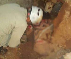 La fémina María Fortín Flores murió soterrada luego que una roca cayera sobre su vivienda en la colonia Villanueva de la capital de Honduras. Sucesos ElHeraldo/ Noticias de Honduras/ ElHeraldo Honduras/ Sucesos de Honduras.