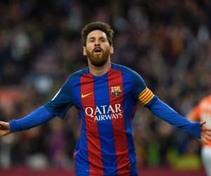 Lionel Messi fue homenajeado por sus seguidores en el Camp Nou (Foto: Agencia AFP)