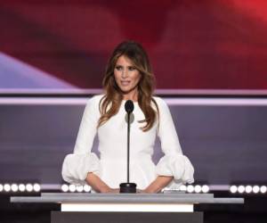 A pesar de las indiscutibles similitudes con el discurso pronunciado por Michelle Obama en la convención del partido Demócrata en 2008.