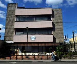Edificio donde funciona el Parlamento Centroamericano (Parlacen) en Ciudad de Guatemala.