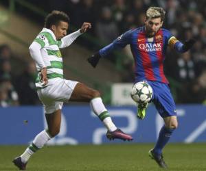Lionel Messi está comandando el ataque del Barcelona ante el Celtic de Emilio Izaguirre. (Foto: Agencia AP/ El Heraldo Honduras / Noticias El Heraldo / Deportes El Heraldo)