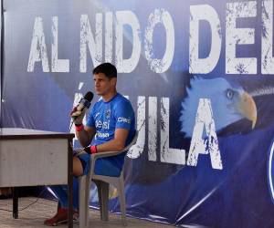 Jonathan Rougier fue uno de los jugadores que renovó contrato con Motagua.