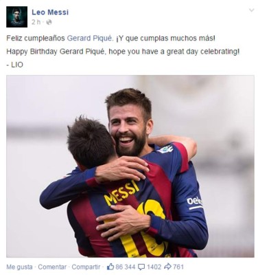 ¡Feliz cumpleaños Shakira y Piqué!