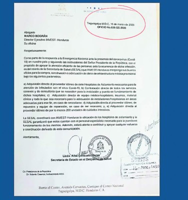 Invest-H ignoró a empresas de México y España para compra de hospitales móviles