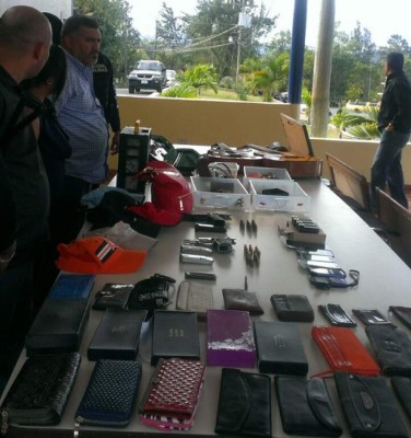 DNIC captura a tres supuestos asaltantes en la capital de Honduras