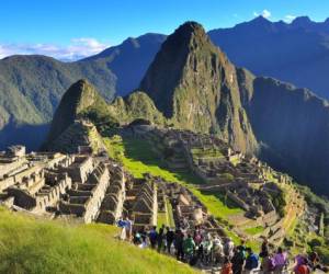 Una panorámica de los 530 metros de tesoro milenario más grade del Perú