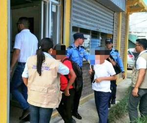 La 'Operación Fortaleza' se ejecuta a nivel nacional desde tempranas horas de este viernes. Foto: Ministerio Público (MP).