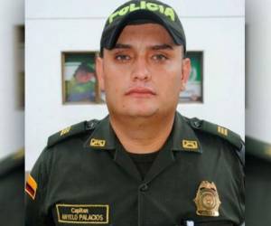 El capitán Ányelo Palacios Montero de 29 años.