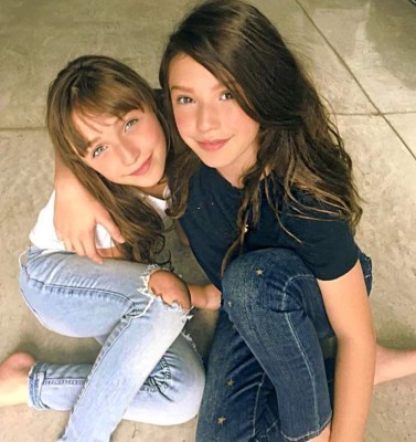 Andrea Legarreta presume lo bellas y grandes que están sus hijas Mía y Nina