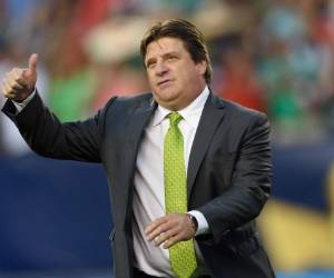 Miguel Herrera, técnico de México.