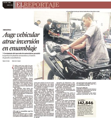 Crece ensamble de motocicletas en el país