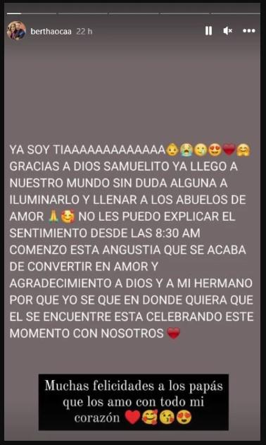 Nace el sobrino del fallecido actor Octavio Ocaña