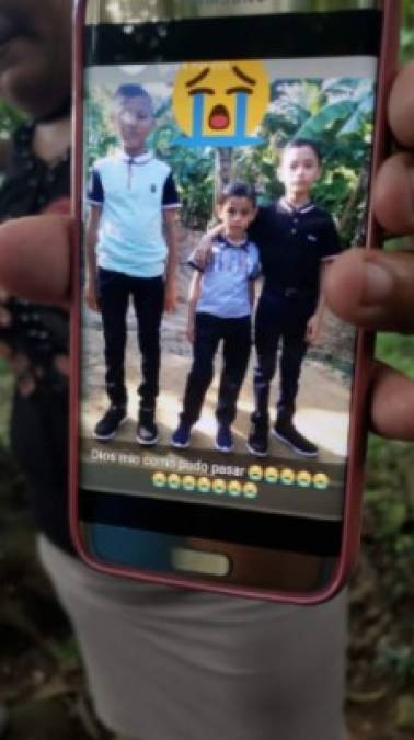 Consternación en velorio de tres niños asesinados por su padre en El Corpus, Choluteca