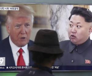 La tensión entre ambas naciones se avivó con las provocaciones de ensayos balísticos y los comentarios incendiarios de ambos líderes. (Foto: AP/ El Heraldo Honduras/ Noticias de Honduras)