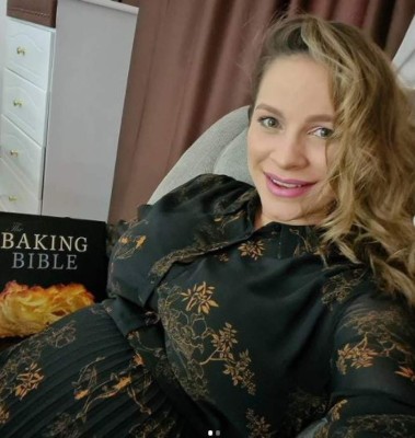 Hermosa y radiante, así luce la guapa chef Keyla Martínez embarazada