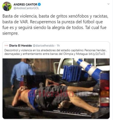 Así informaron los medios internacionales la tragedia en el clásico hondureño